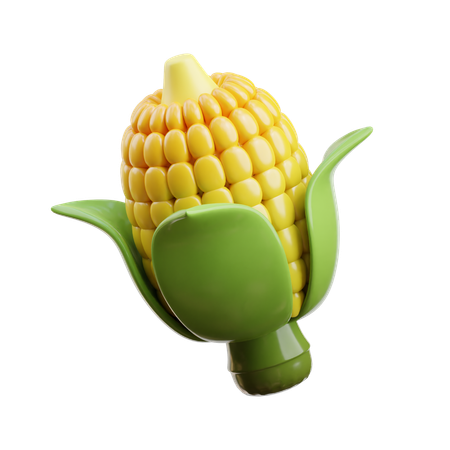 Corn  3D Icon