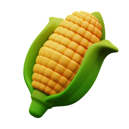 Corn  3D Icon