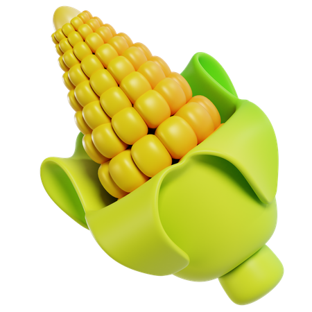 Corn  3D Icon