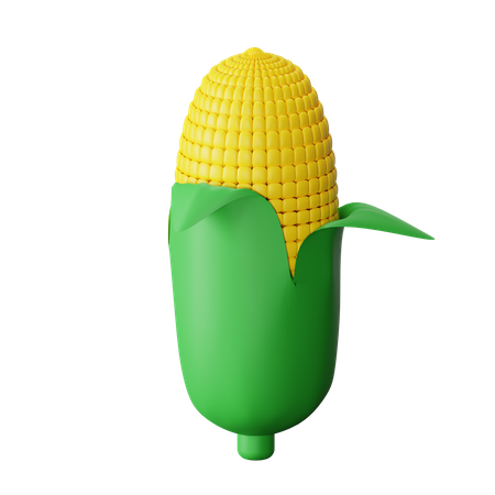 Corn  3D Icon