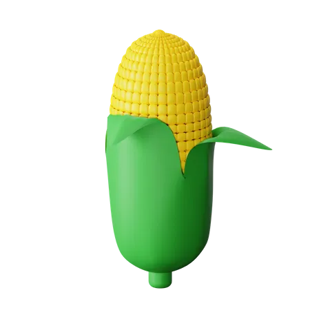 Corn  3D Icon