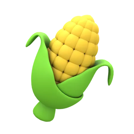 Corn  3D Icon