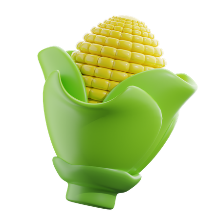 Corn  3D Icon