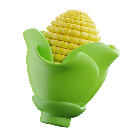 Corn  3D Icon