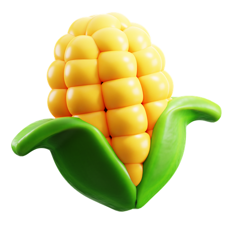 Corn  3D Icon