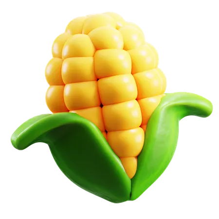 Corn  3D Icon