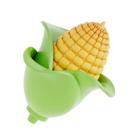 Corn  3D Icon