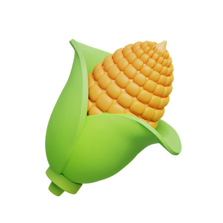 Corn  3D Icon