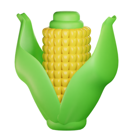 Corn  3D Icon