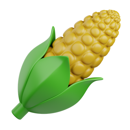 Corn  3D Icon