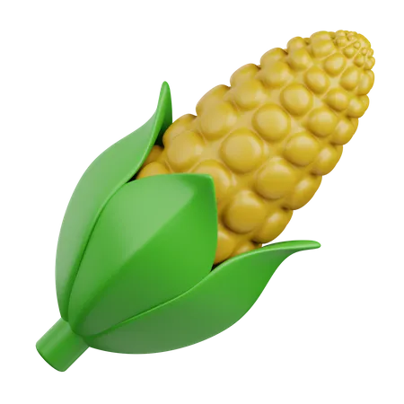 Corn  3D Icon