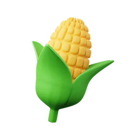 Corn  3D Icon