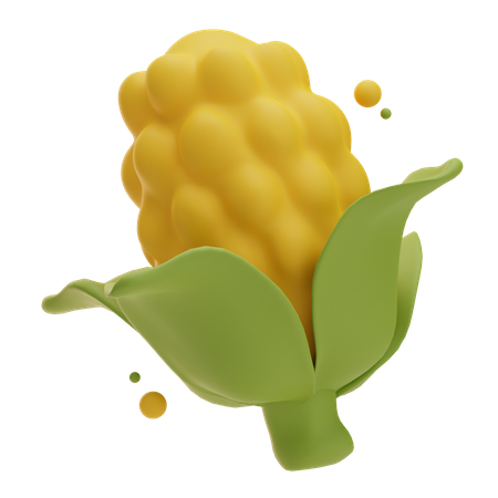 Corn  3D Icon