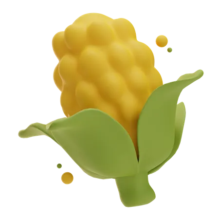 Corn  3D Icon