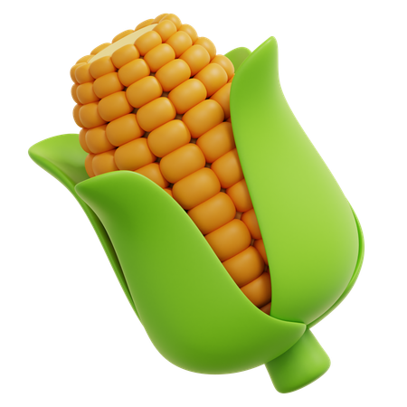 Corn  3D Icon