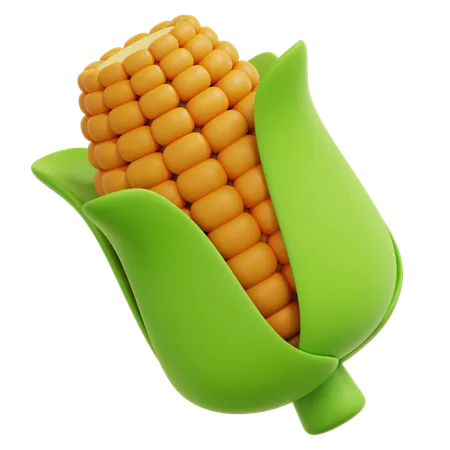 Corn  3D Icon