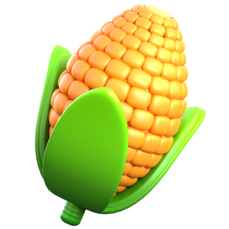 Corn  3D Icon