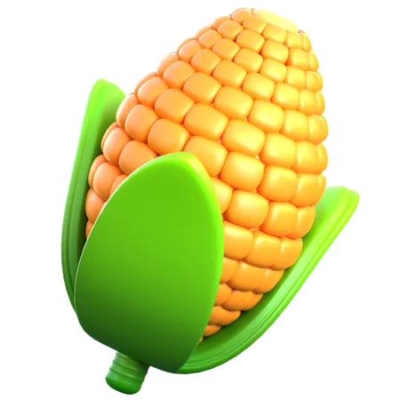 Corn  3D Icon