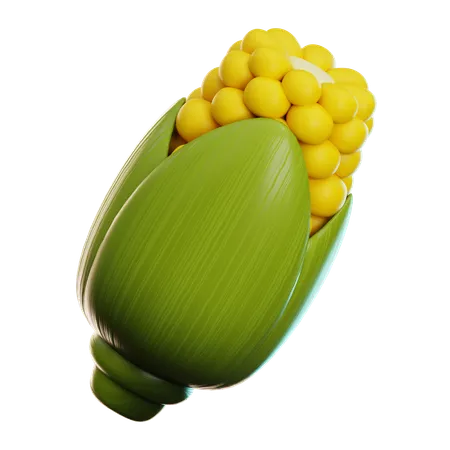 Corn  3D Icon