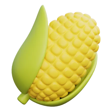 Corn  3D Icon