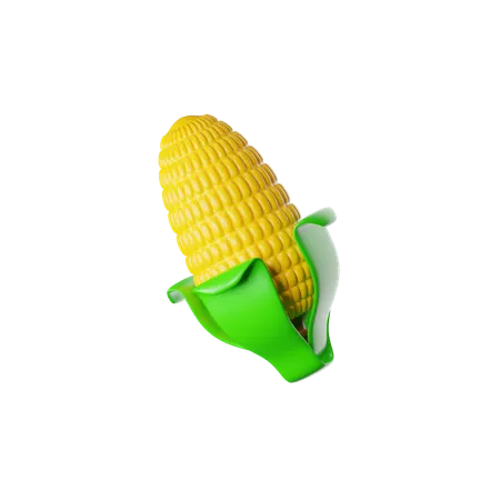 Corn  3D Icon