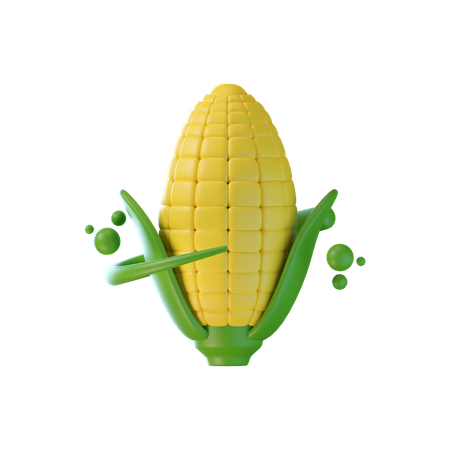 Corn  3D Icon