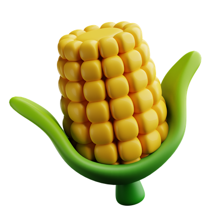 Corn  3D Icon