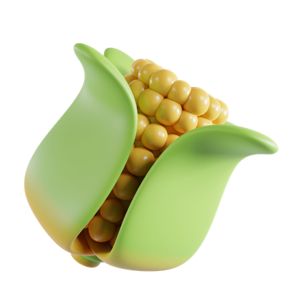 Corn  3D Icon