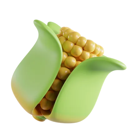 Corn  3D Icon