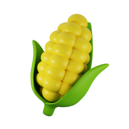 Corn  3D Icon