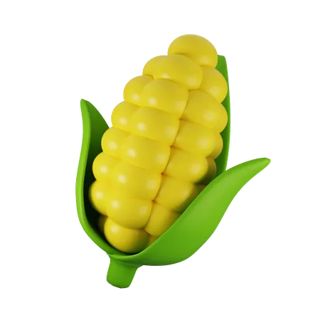 Corn  3D Icon