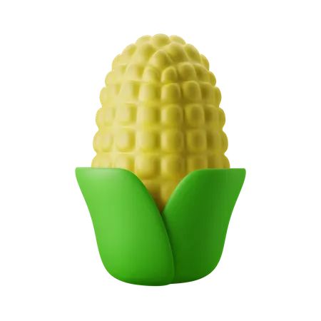 Corn  3D Icon