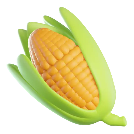 Corn  3D Icon