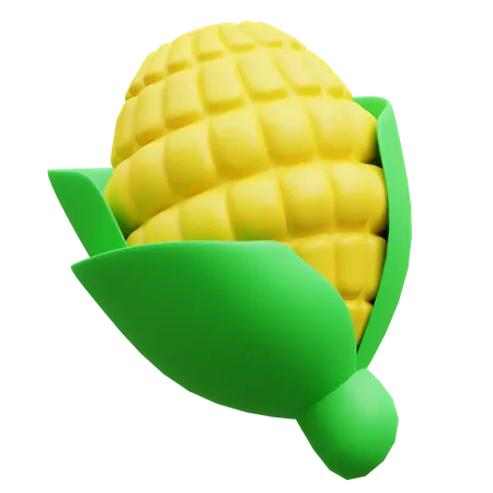 Corn  3D Icon