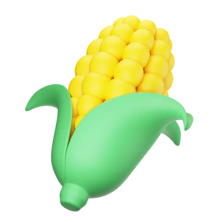 Corn  3D Icon