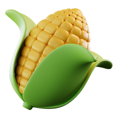 Corn  3D Icon