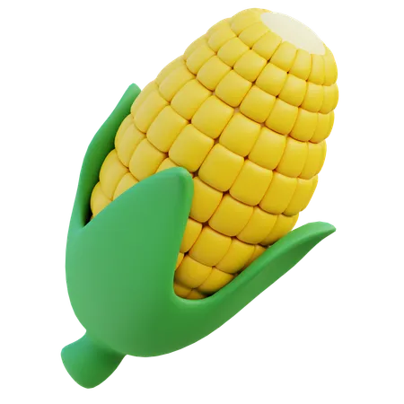 Corn  3D Icon