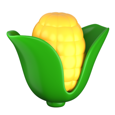 Corn  3D Icon