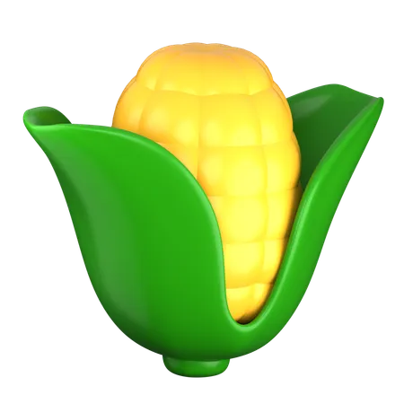 Corn  3D Icon