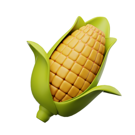 Corn  3D Icon