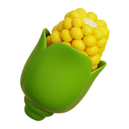 Corn  3D Icon