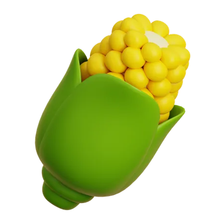 Corn  3D Icon