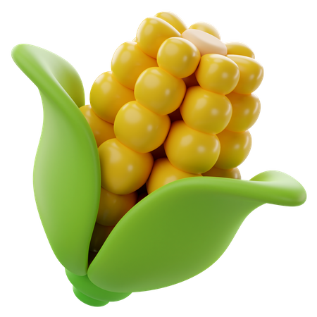 Corn  3D Icon