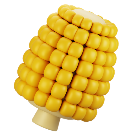 Corn  3D Icon