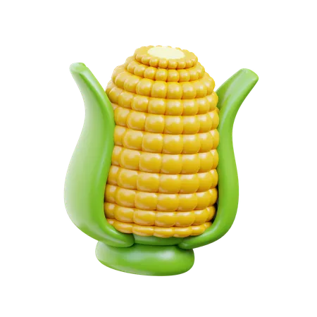 Corn  3D Icon