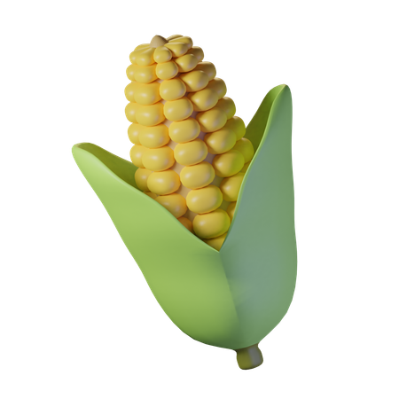 Corn  3D Icon