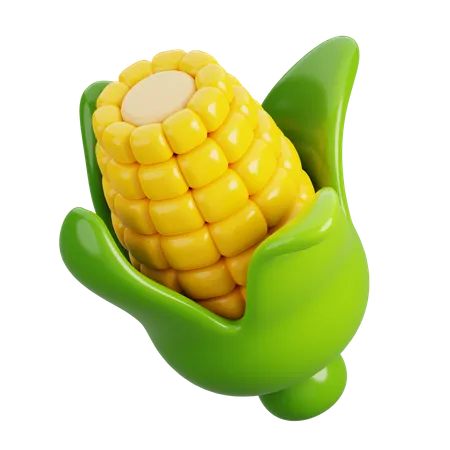 Corn  3D Icon