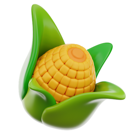 Corn  3D Icon