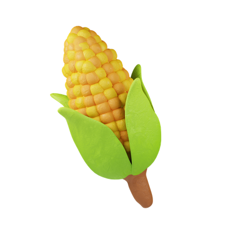 Corn  3D Icon