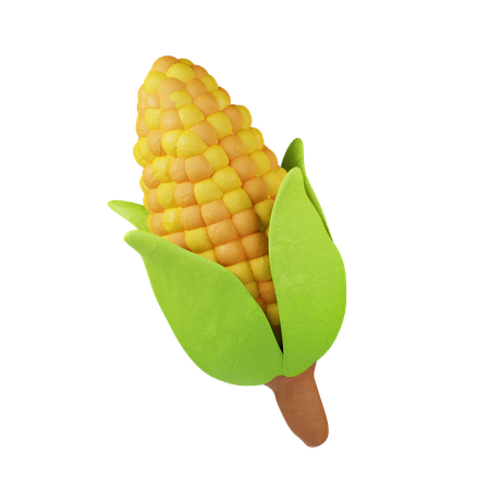 Corn  3D Icon